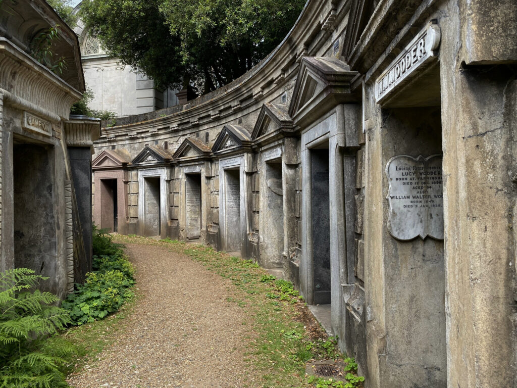 Circle of Lebanon at Highgate Cemetery