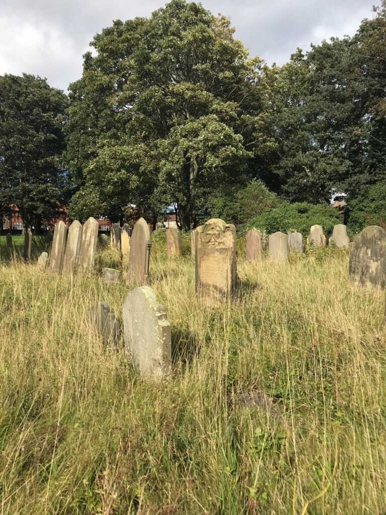 Living churchyard at Bridlington Priory